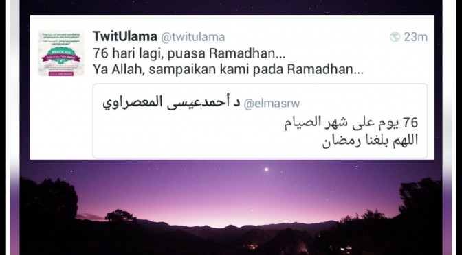 Ramadhan Reminder…