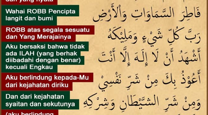 Beberapa Adab Doa Dan Dzikir Sebelum Tidur Bbg Al Ilmu