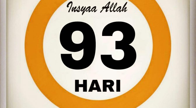 93 Hari Menjelang Ramadhan 1443 Insyaa Allah