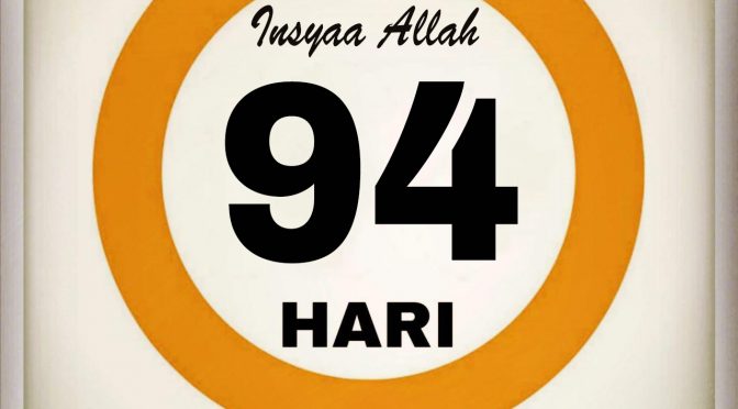 94 Hari Menjelang Ramadhan 1443 Insyaa Allah