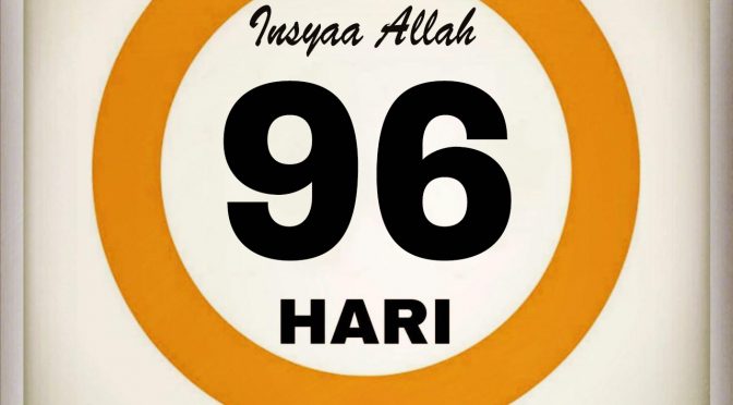 96 Hari Menjelang Ramadhan 1443 Insyaa Allah