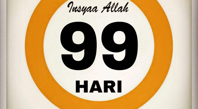 99 Hari Menjelang Ramadhan 1443 Insyaa Allah