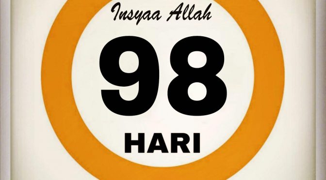 98 Hari Menjelang Ramadhan 1443 Insyaa Allah