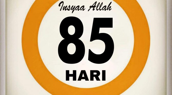 85 Hari Menjelang Ramadhan 1444 Hijriyah